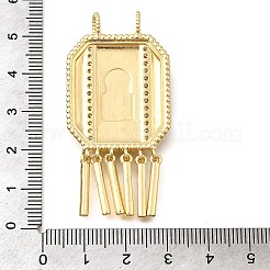 Латунные микро проложить кубического циркония большие кулоны&nbsp;KK-Z125-27G