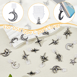 18 Stück 9 Stil PVC-Staubschutzstecker für Mobilgeräte&nbsp;HJEW-DC00149