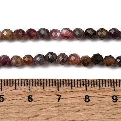 Naturrot Turmalin Perlen Stränge&nbsp;G-A318-A01-4mm-02
