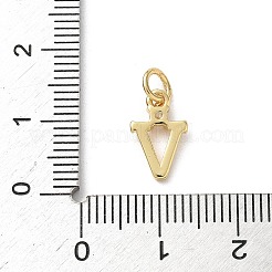 Латунные подвески из прозрачного кубического циркония KK-A273-01G-V