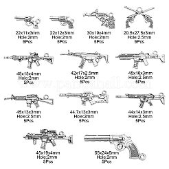 60шт 12 стиля подвески из сплава в тибетском стиле&nbsp;TIBEP-CJ0001-97