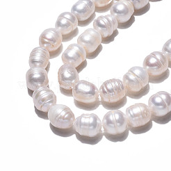 Нити из натурального культивированного пресноводного жемчуга PEAR-N012-08B