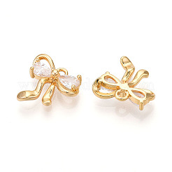 Латунные микро проложить кубического циркония подвески KK-N261-92B-G