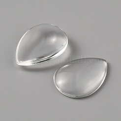 Cabochon in vetro trasparente&nbsp;GLAA-WH0022-94A
