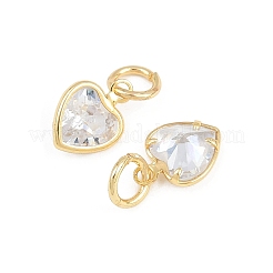Ottone con pendenti a zirconi&nbsp;KK-A269-50G