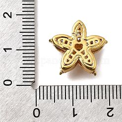 Многожильные звенья из латуни с паве из кубического циркония KK-F913-14G-03