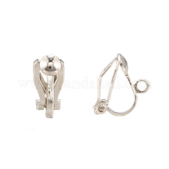 Латунные серьги с клипсами&nbsp;EC109-NF