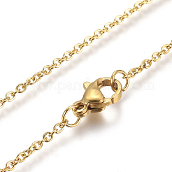 Colliers pendentifs en acier inoxydable 304&nbsp;NJEW-F275-09G