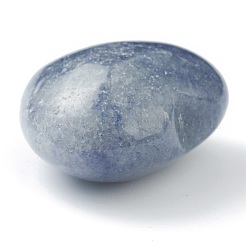 Окрашенный и нагретый натуральный синий авантюрин сердце любовь камень G-G973-07C