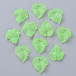 Осенняя тема прозрачные матовые акриловые подвески X-PAF002Y-28