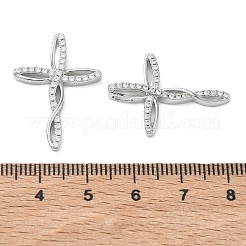 Shegrace Messing-Anhänger mit klarem Zirkonia&nbsp;XGRQ3K388-566P