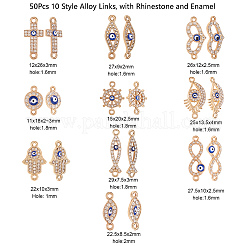 50шт 10 соединения сплава стиля PALLOY-CJ0001-166