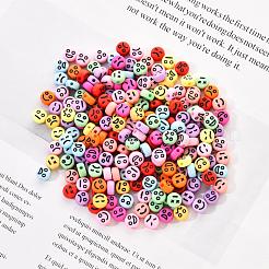 Непрозрачные акриловые бусины&nbsp;MACR-YW0001-22B