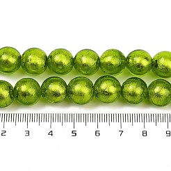 Стеклянные бусины&nbsp;LS-FOIL-F002-01E