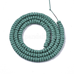 Окрашенного распылением немагнитных синтетических нитей гематита бусы&nbsp;G-R468-02C-03