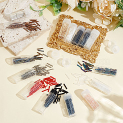 495шт 15 цвета стеклянные бусины стекляруса SEED-ME0001-16