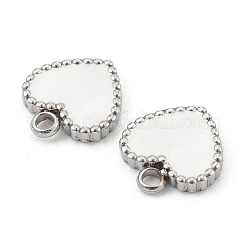 Модные эмалевые подвески из нержавеющей стали 304&nbsp;STAS-Z009-08P