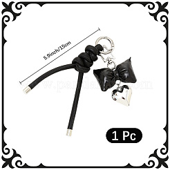 1шт брелок из искусственной кожи AJEW-CL0001-09A