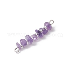 16 шт. 16 стиля подвески-соединители из натурального смешанного камня и стеклянных бусин&nbsp;PALLOY-JF03328-02