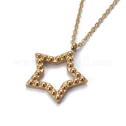 Colliers pendentifs en acier inoxydable 304&nbsp;NJEW-E141-29