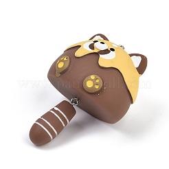 Подвески из непрозрачной смолы&nbsp;LS-RESI-S018-04D-P