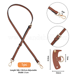 Кожаные длинные ремни для сумки через плечо&nbsp;FIND-WH0126-329B