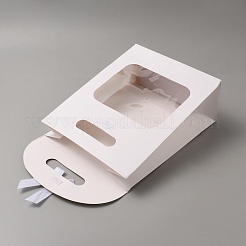 Прямоугольные подарочные пакеты из крафт-бумаги&nbsp;CON-WH0107-04