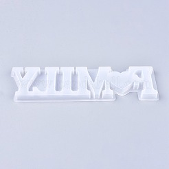 Силиконовые Молды diy word family&nbsp;DIY-L042-003
