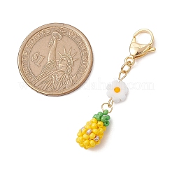 Decorazioni pendenti con frutti in perline di vetro&nbsp;HJEW-MZ00152