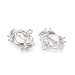 Подвеска из нержавеющей стали 304 со стразами STAS-T070-01P