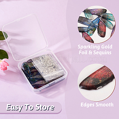 Набор для изготовления серег с висячими крыльями своими руками DIY-TA0005-44