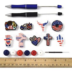 Наборы для изготовления ручек из бисера своими руками на день независимости&nbsp;DIY-FS0009-51