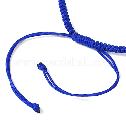 Круглые фарфоровые керамические бусины ручной работы с цветочным принтом&nbsp;BJEW-JB12841