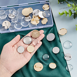 Kit de fabrication de broche dôme vierge à faire soi-même&nbsp;DIY-UN0003-76