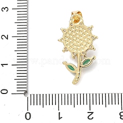 Латунные микро проложить кубического циркония подвески&nbsp;KK-H539-12G