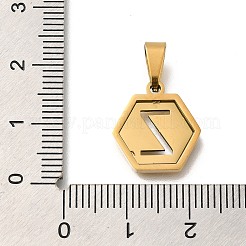Ciondoli in acciaio inossidabile 304&nbsp;STAS-H227-01G-Z