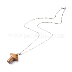 Colliers pendentif pierres précieuses naturelles&nbsp;NJEW-JN03624