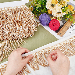 6м полиэстеровая лента с кисточками OCOR-GA0001-57