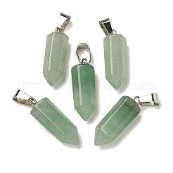 Pendentifs en aventurine vert naturel&nbsp;G-Z067-07P-13