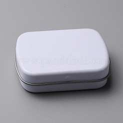 Железная коробка для хранения акварельных красок и лака для ногтей MRMJ-WH0077-083C