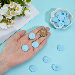 Силиконовые накладки на пуговицы для джинсов&nbsp;FIND-WH0148-821D