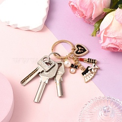 Porte-clés émail alliage&nbsp;KEYC-YW00282