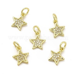 Латунные микро проложить кубического циркония подвески&nbsp;KK-E068-VB248