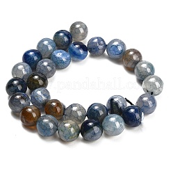 Chapelets de perles veines de dragon en agate naturelle&nbsp;GG-L001-L01-01D