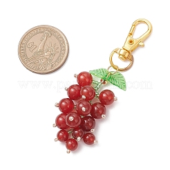 Подвески из натурального сердолика из винограда HJEW-MZ00342-01