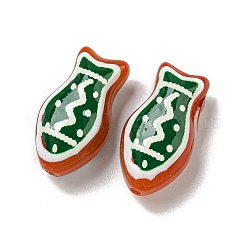 Прозрачные стеклянные бусины ручной работы GLAA-N0028-02F