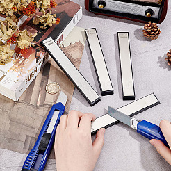 Ahademaker 4 шт. 4 стиль карборундовый камень для заточки ножей TOOL-GA0001-73