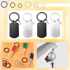 30 шт. 6 стиля железных разъемных колец&nbsp;IFIN-SP0001-20A