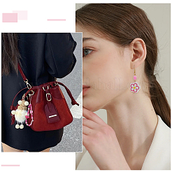 Наборы непрозрачных и прозрачных акриловых бусин&nbsp;MACR-SP0001-48D