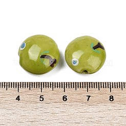 Фарфоровые бусины ручной работы PORC-I029-08A